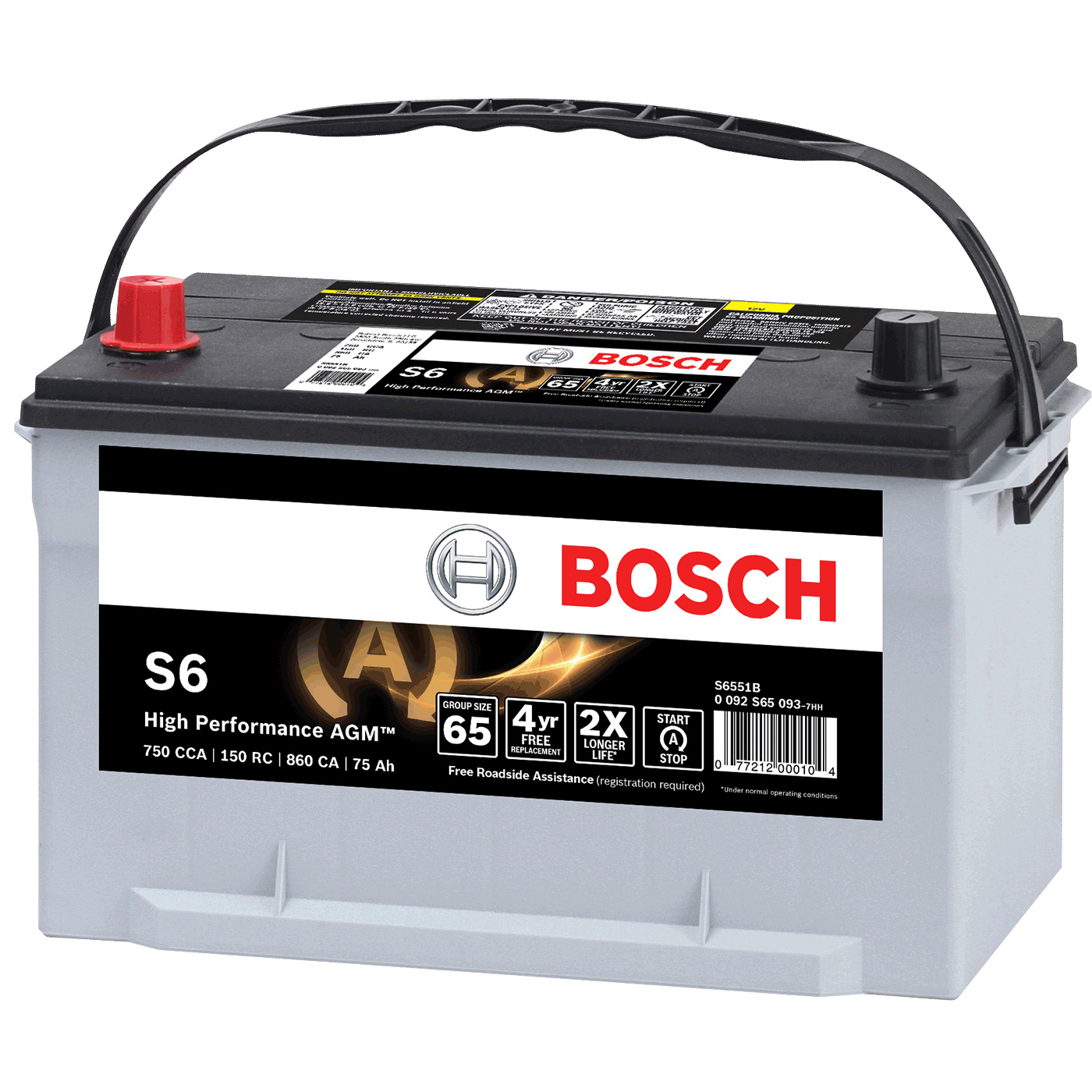 Battery Shop L5 AGM S5A13 Bosch Made in Germany