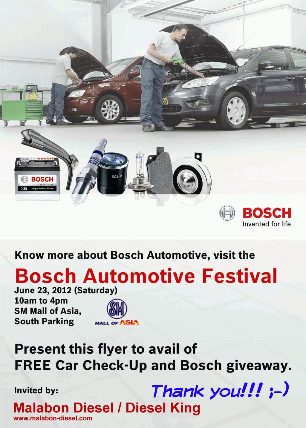 Bosch AutoFest Flyer AA